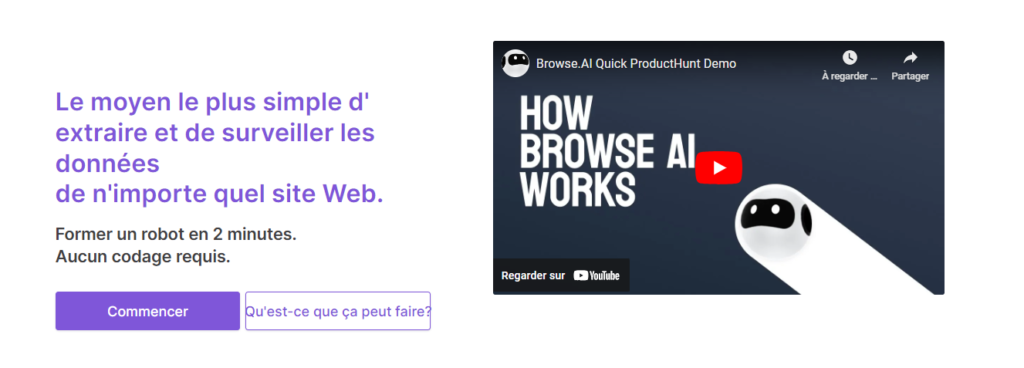 C’est quoi Browse AI?