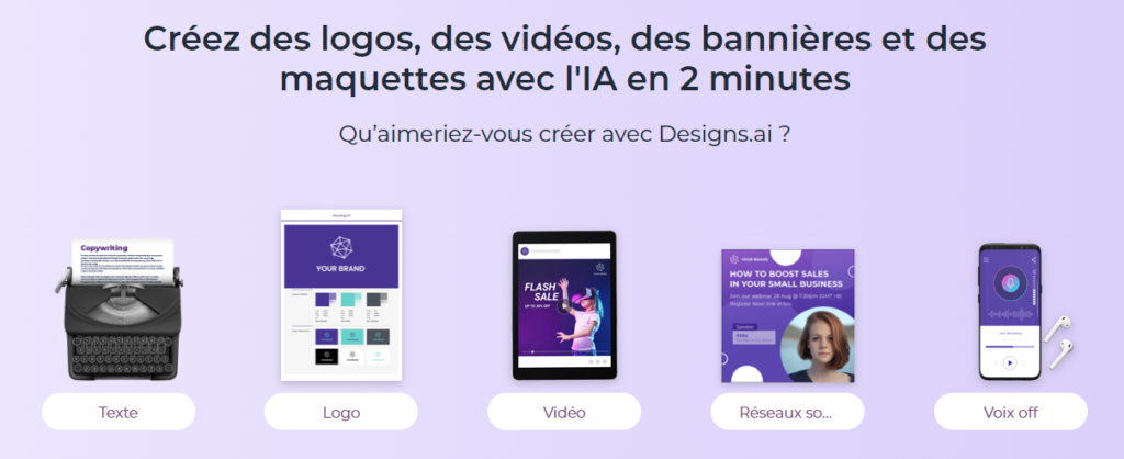 Description de designs.ai