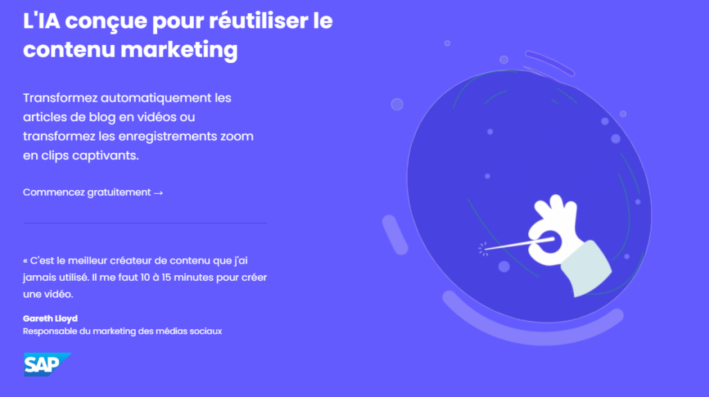 C’est quoi Lumen5 ?