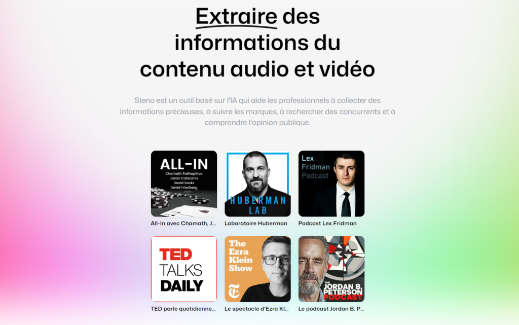 C'est quoi Steno ?