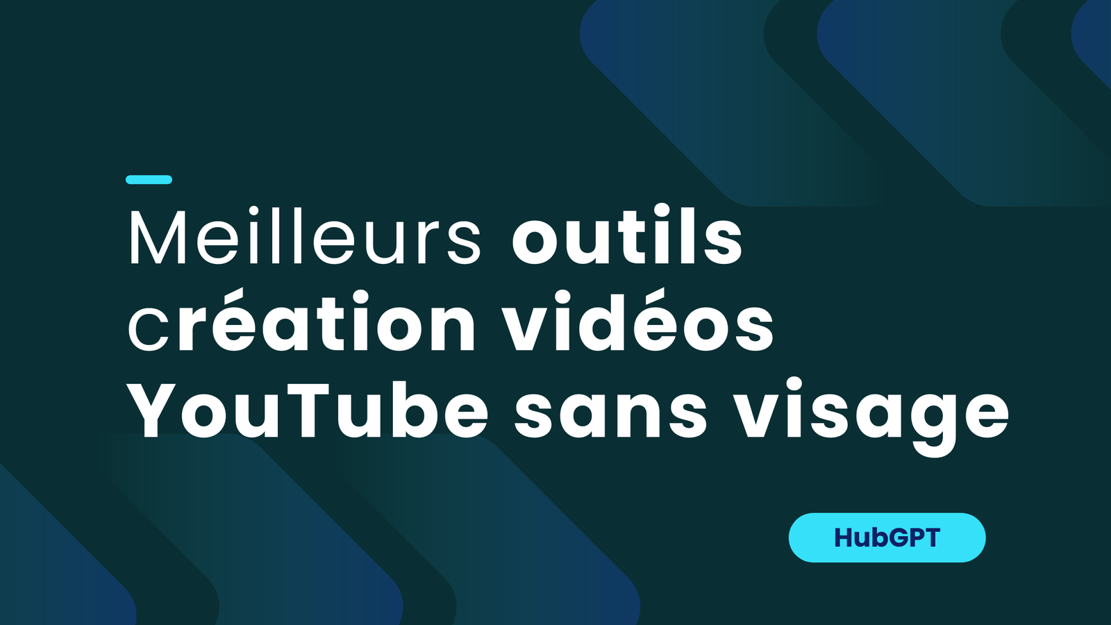 Meilleurs outils création vidéos YouTube sans visage